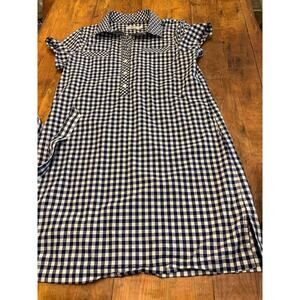 Sz 12 - Vineyard Vines Gingham Shirt Dress